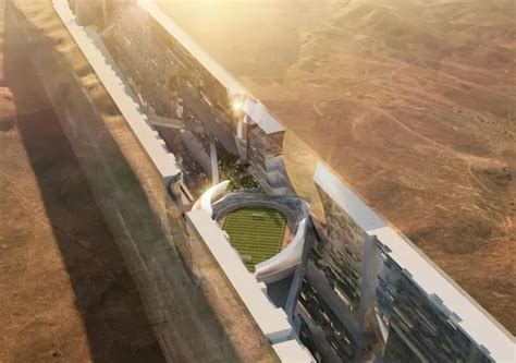 The Astonishing Kilometre Long Building Planned For Saudi Arabia