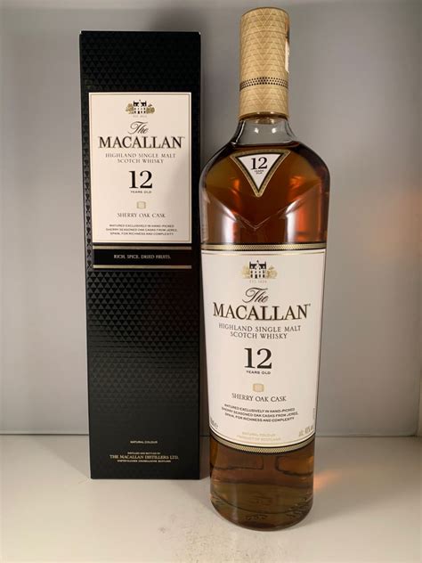 Macallan Jaar Sherry Oak Cask Rum Whisky Van Den Bos