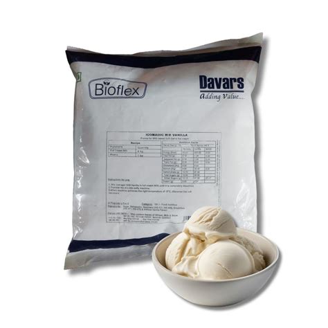 Davar S Ico Magic M B Vanilla 1 Kg Ice Cream Mix Powder Ice Cream