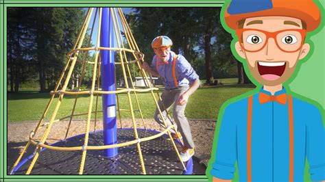 Blippi Outside Playground