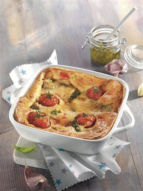 Clafoutis provençal aux légumes d été