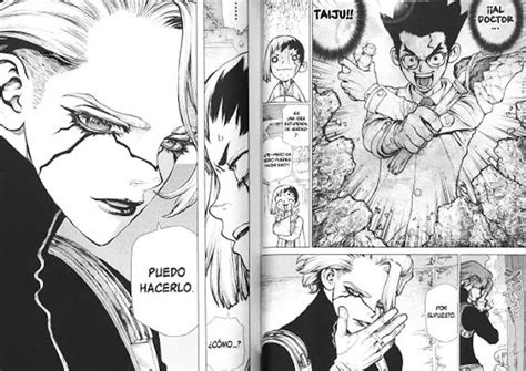 Reseña de Dr STONE vols 18 y 19 de Riichiro Inagaki y Boichi Ivrea