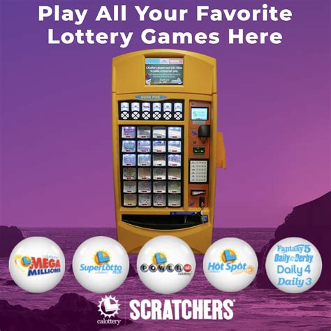 Ca Lottery Vending Machines Near Me Dorian Randall