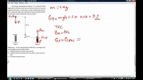 Teorema Da Energia Cinética Trabalho Energia ExercÍcios Youtube