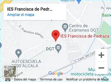 Proceso De Admisi N Ies Francisca De Pedraza De Alcal De Henares