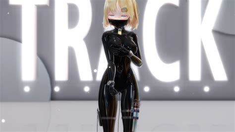 Rule 34 1girls 3d Belt Black Bodysuit Black Clothing Black Latex Blonde Hair Blue Eyes