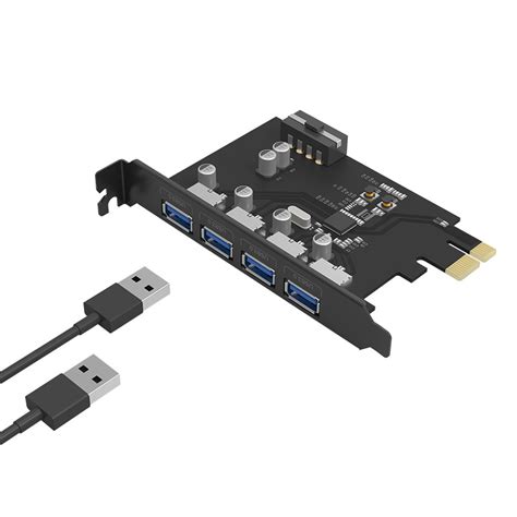 Orico 4 Port Usb30 Pci E Expansion Card