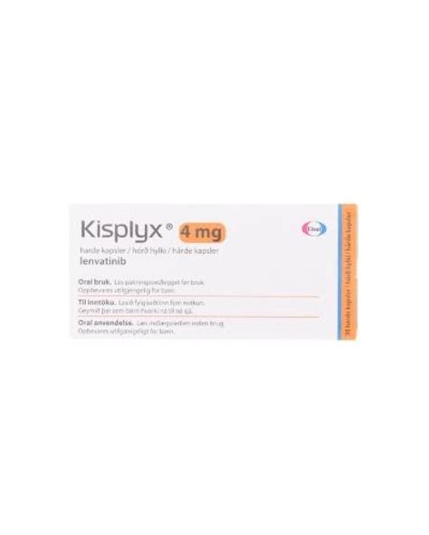 Kisplyx 4 Mg Harde Kapsler 30 Stk Apotek 1