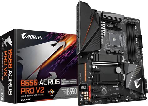 Gigabyte B Aorus Pro V Rev Motherboard Atx Amd Am Socket