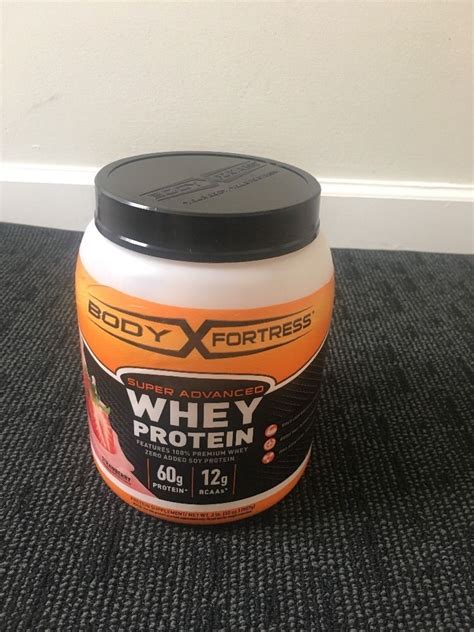 Body Fortress Super Advanced Whey Protein Powder Strawberry 2 Lbs Exp 062018 Bodyfortress