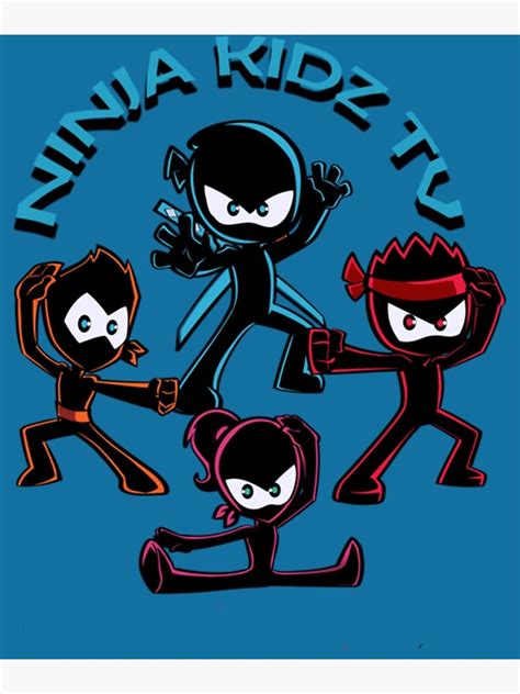 "ninja kidz tv " Poster for Sale by ShakiraStore | Redbubble