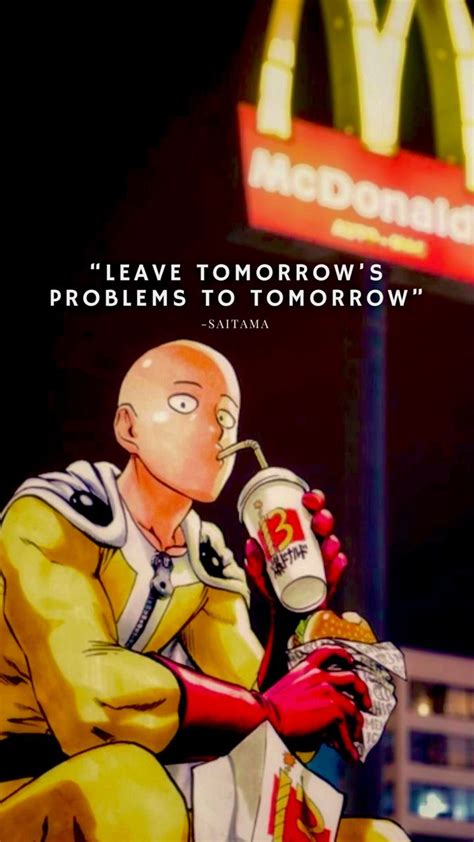 Saitama Collection | Anime quotes inspirational, Manga quotes, Anime quotes