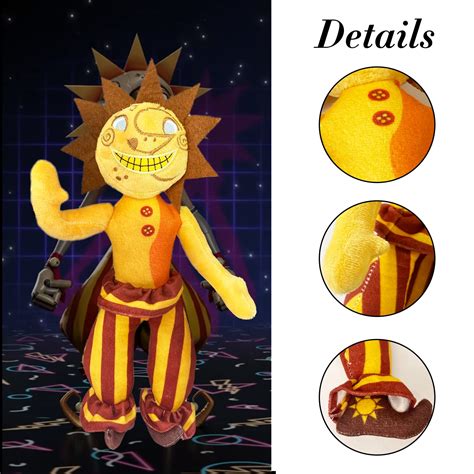 Buy Xaijay Sundrop And Moondrop Plush Five Nights At Freddys Plushies Fnaf Security Breach