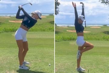 Karin Hart Volcanic In Barely There Bikini As Paige Spiranac Rival The Best Porn Website