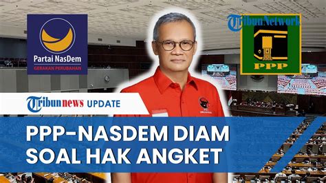 Ppp And Nasdem Melempem Saat Rapat Dpr Tak Suarakan Hak Angket Seperti