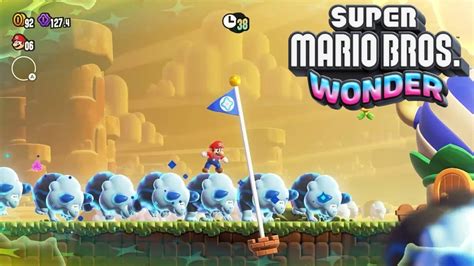 Super Mario Bros Wonder Bulrush Coming Through Full Gameplay