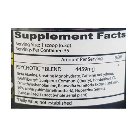 Psychotic Pre Entreno ¿qué Contiene Y Usos Salud And Movimiento