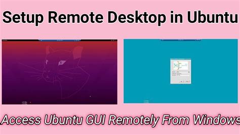 Setup Remote Desktop Facility In Ubuntu Setup Rdp In Ubuntu In