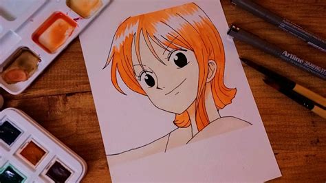 Nami One Piece Nas L Izilir How To Draw Nami One Piece Anime