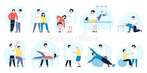 Physiotherapy Doctors Stock Illustrations 186 Physiotherapy Doctors