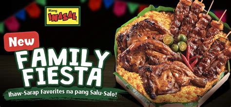 Mang Inasal Family Fiesta: Your Favorite Chicken Inasal, Pork BBQ, or ...