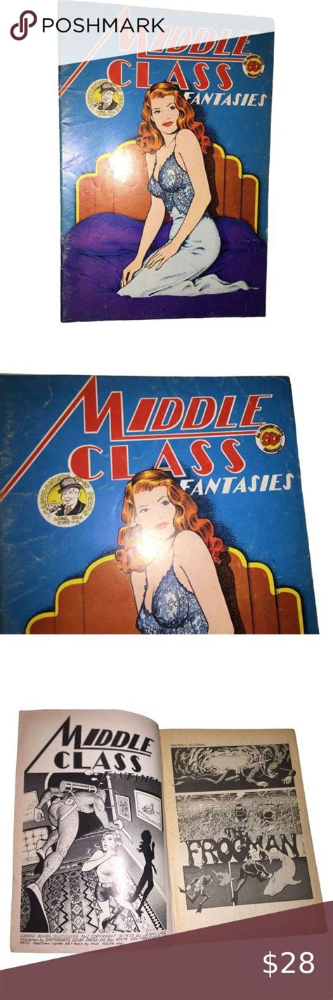 Middle Class Fantasies Vintage Underground Comix Comic Book