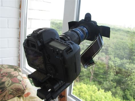 Сканирование фотопленки при помощи DSLR / Хабр