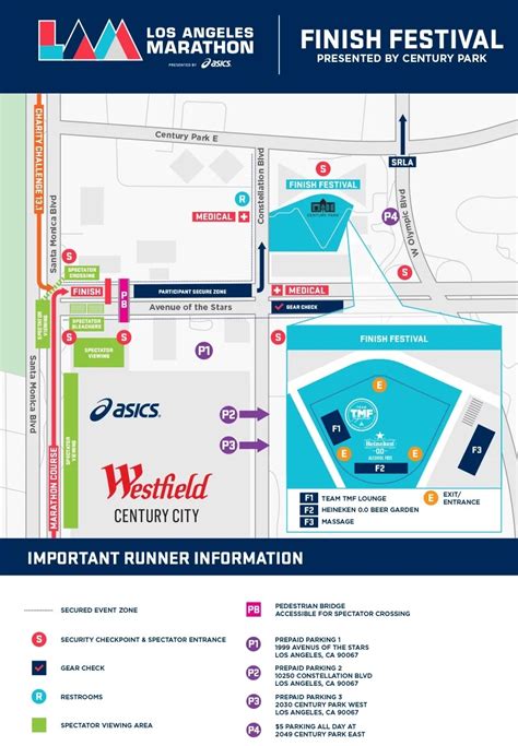 La Marathon 2023 Route Including The Course Map