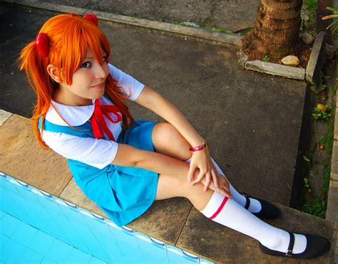 SEXY HOT GIRL Sexy Asuka And Rei Cosplay Neon Genesis Evangelion