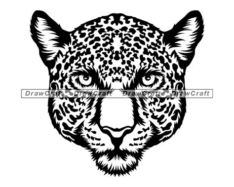 Jaguar Mascot Svg Jaguar Face Svg Jaguar Head Svg Jaguar Etsy