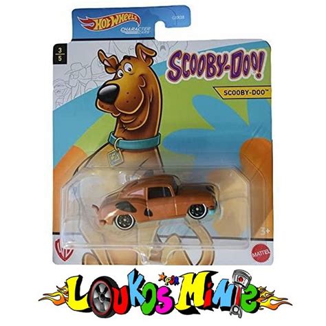 Hot Wheels Wb Scooby Doo Character Cars Lacrado Shopee Brasil