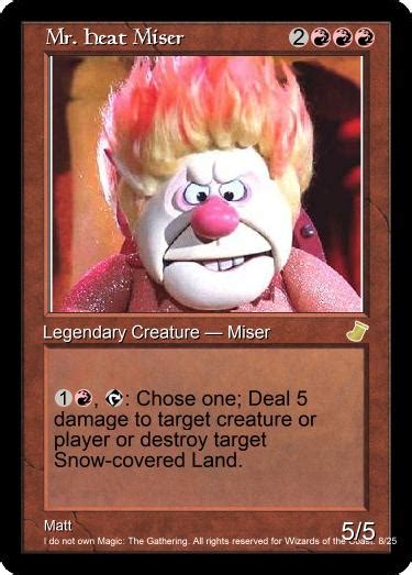 Mr Heat Miser By Wolfclan14 On Deviantart