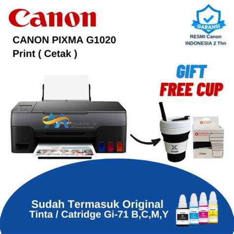 Jual Printer Canon Pixma G Garansi Resmi Include Ink Original Di