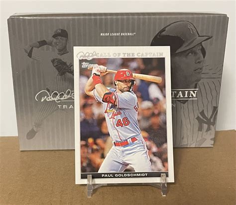 2022 Topps X Derek Jeter Call Of The Captain PAUL GOLDSCHMIDT 18