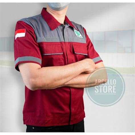 Jual Baju Safety Wearpack Atasan Lengan Panjang Baju Proyek Seragam