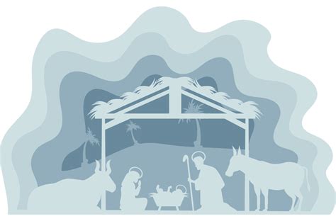 Nativity Star Silhouette Png