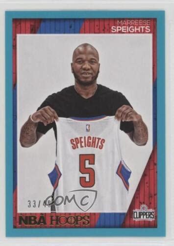 2016 17 Panini NBA Hoops Teal 49 Marreese Speights 253 EBay