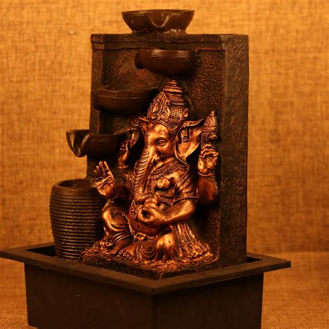 Lord Ganesha Waterfall Matki Jharna Beautiful Handcrafted Etsy