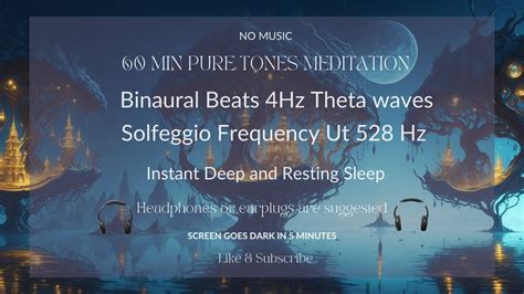 Relaxation Journey To Dreamland Instant Sleep 532 Hz Solfeggio 4