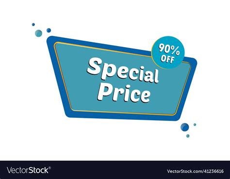 Sale tag template design Royalty Free Vector Image