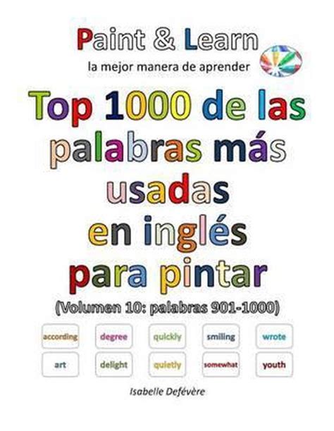 Top 1000 De Las Palabras M S Usadas En Ingl S Volumen 10 Isabelle