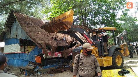 Diduga Jadi Sarang Maksiat Belasan Warung Di Bengkulu Dibongkar Satpol