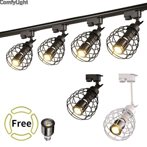 LED COB Track Rail Light AC85 265V Spotlight Adjustable Lamp Mall