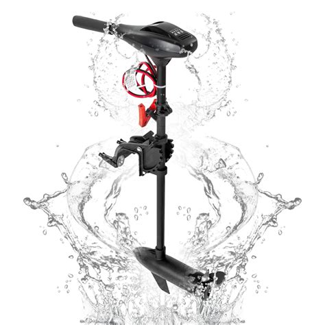 LOYALHEARTDY 58lbs Electric Outboard Motor Fishing Boat Engine ...