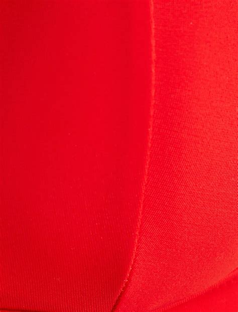 Kırmızı Kadın Üçgen Bikini Üstü Basic 4SAK10077MM Koton