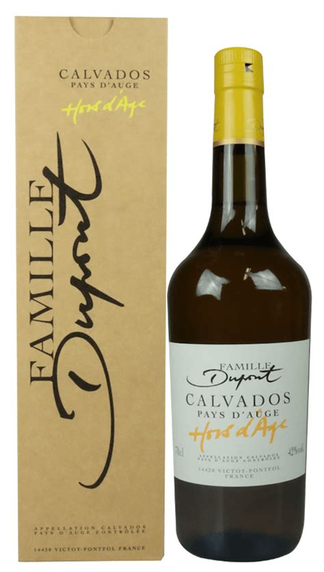 Køb Calvados Hors d Age Famille Dupont 42 70 cl 535 00 DKK