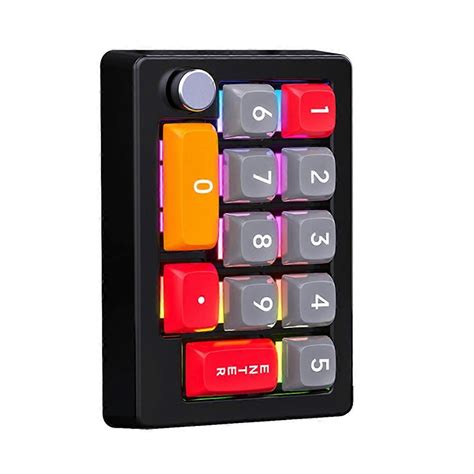 Key Macro Programmable Hot Swappable Mechanical Switch Color Rgb Light Gaming Mini Keyboard