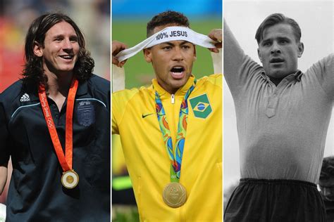 Dez Craques Do Futebol Que Possuem O Ouro Ol Mpico No Curr Culo Placar