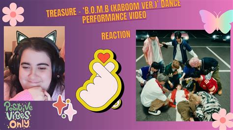 TREASURE B O M B Kaboom Ver DANCE PERFORMANCE VIDEO REACTION