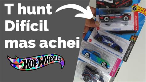 Novidades Hot Wheels T hunt difícil de achar YouTube